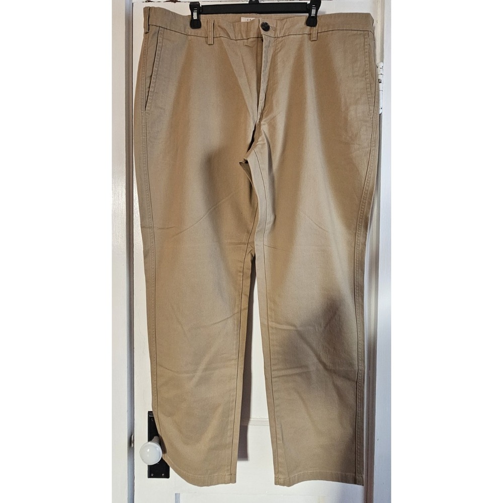 NWT‎ Joseph Abboud Heritage washable Stretch Chino Pants beige Men 42x32